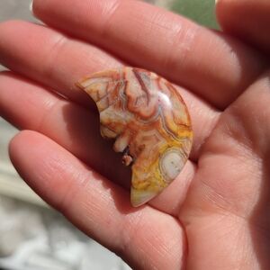 Crazy Lace Agate Moon Face